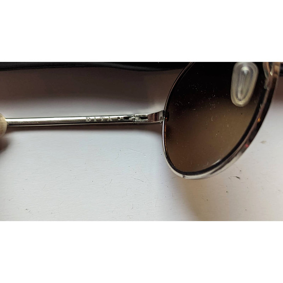 VINTAGE DITA Flight Titanium Sunglasses GOLD Rims Unisex JAPAN - Picture 6 of 12